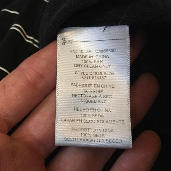 Equipment 100% Silk Dress w/ Pockets - Picture 3 of 8